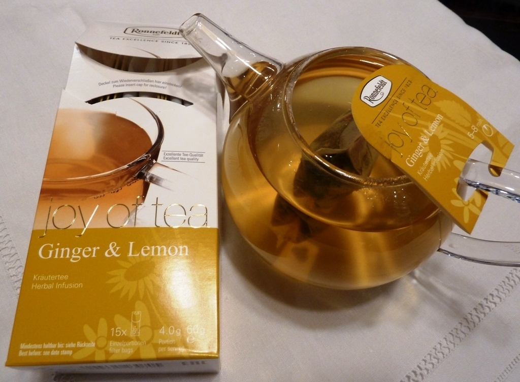 Чай пакетированный Ronnefeldt Joy of Tea Ginger & Lemon, 15шт Чай пакетированный Ronnefeldt Joy of Tea Ginger & Lemon, 15шт