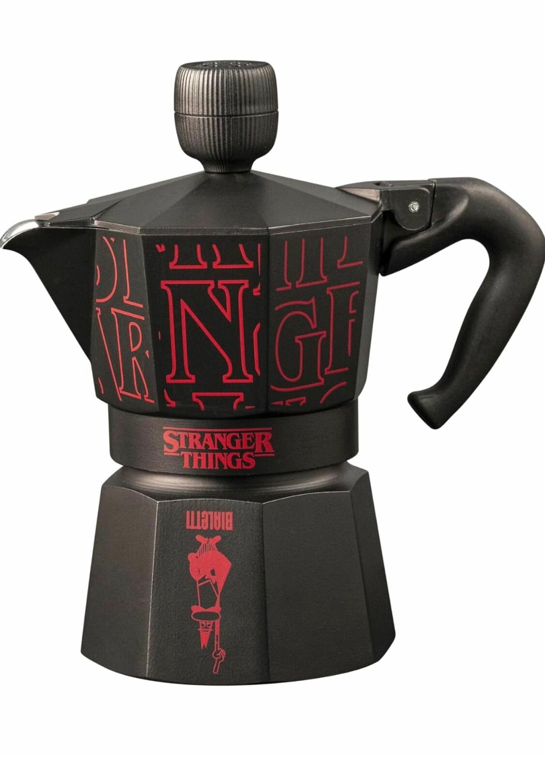Гейзерная кофеварка Bialetti Moka Express Stranger Things на 3 порции