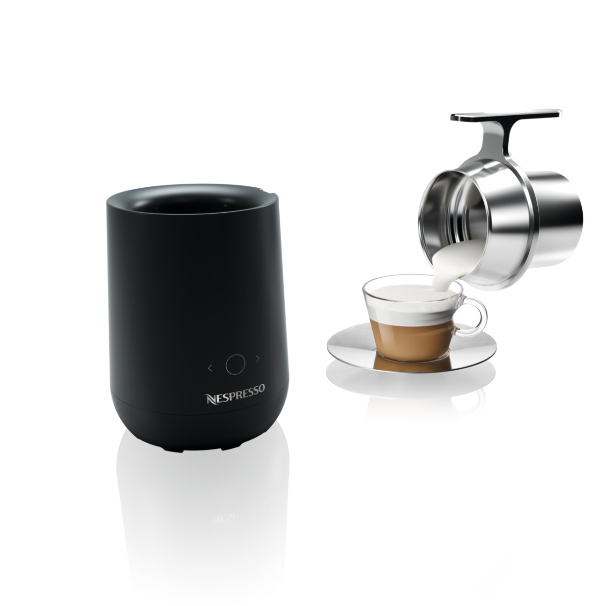 Электрический вспениватель молока Nespresso Smart Barista, 250мл (капучинатор)