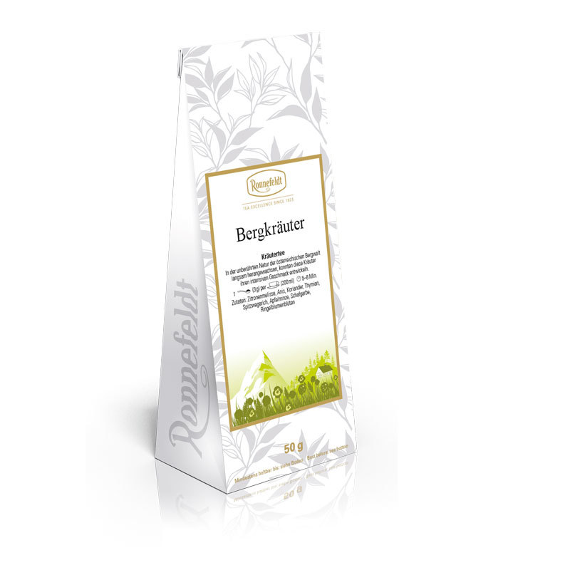 Чай листовой травяной Ronnefeldt Mountain Herbs, 50гр