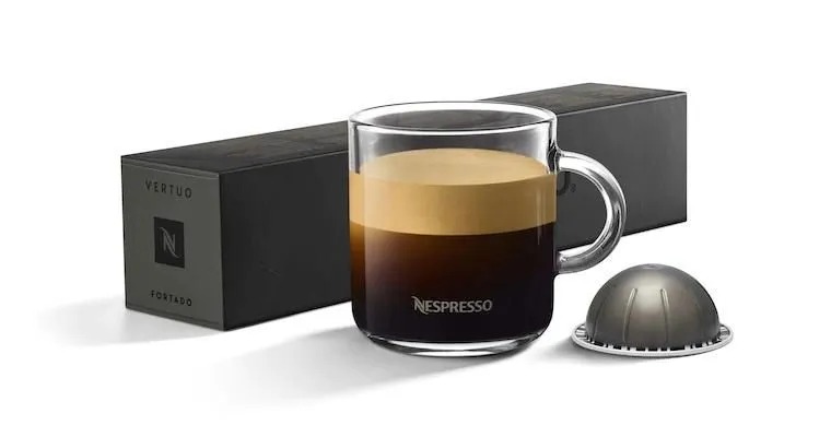 Кофе в капсулах Nespresso Vertuo Half Caffeinato 10шт