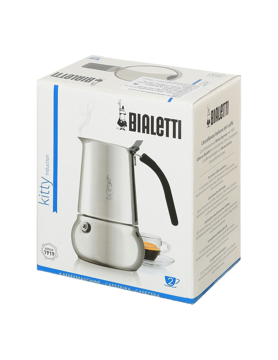 Гейзерная кофеварка Bialetti Kitty 6 порции