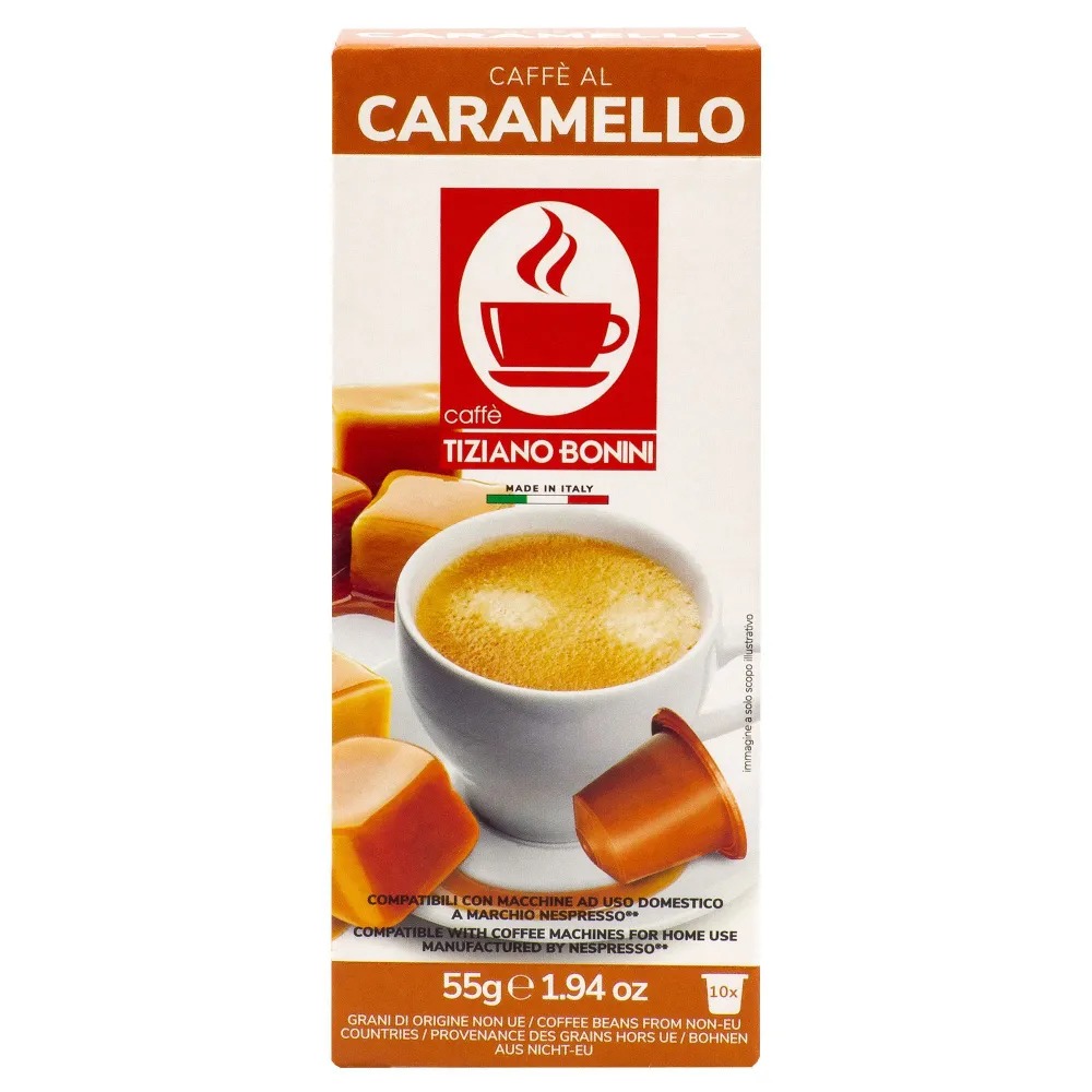 Кофе в капсулах Tiziano Bonini Caramello 10 шт