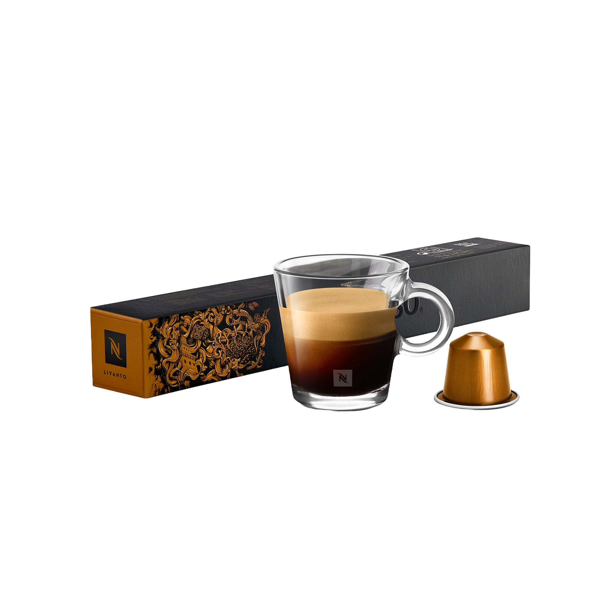Кофе в капсулах Nespresso Ispirazione Livanto 10шт