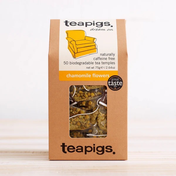 Чай в пирамидках Teapigs Цветки ромашки, 50шт