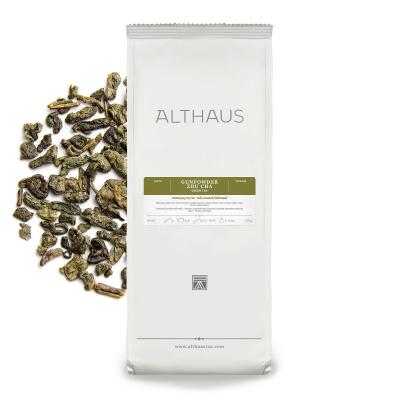 Чай листовой зелёный Althaus Gunpowder Zhu-Cha 250гр Чай листовой зелёный Althaus Gunpowder Zhu-Cha 250гр