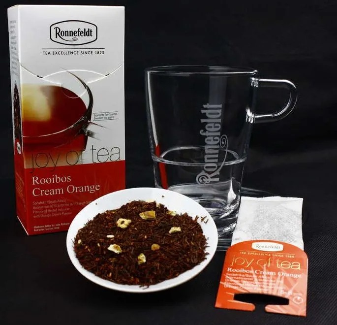 Чай пакетированный Ronnefeldt Joy of Tea Rooibos Cream Orange, 15шт
