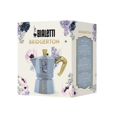 Гейзерная кофеварка Bialetti Moka Express Bridgerton на 3 порции