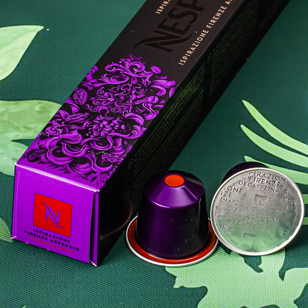 Кофе в капсулах Nespresso Decaffeinato Firenze Arpeggio Ispirazione 10шт
