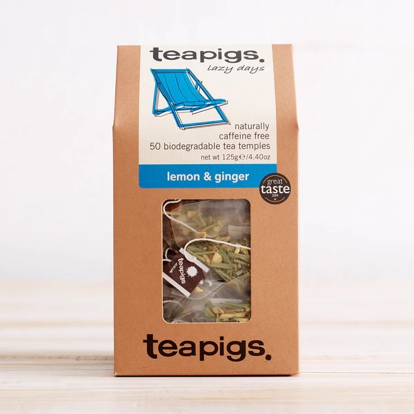 Чай в пирамидках Teapigs Лимон с имбирем, 15шт