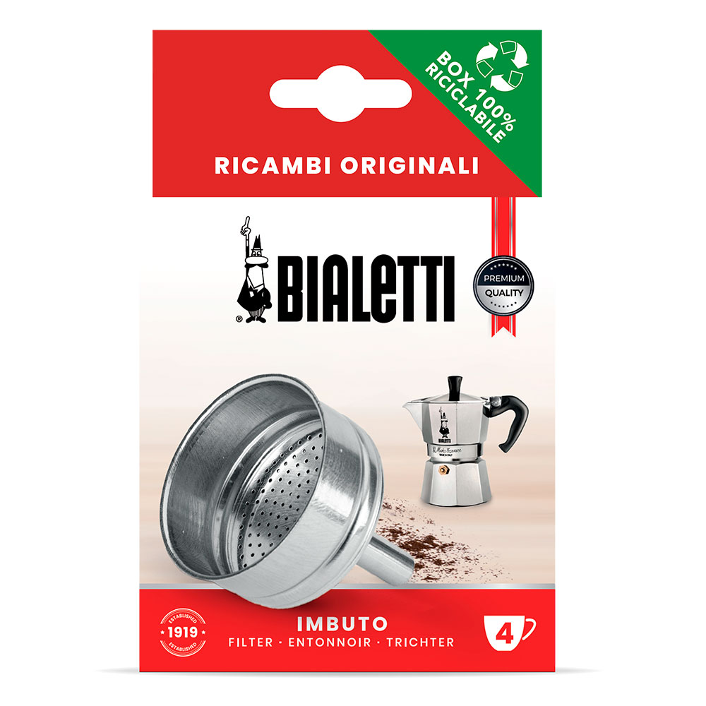 Воронка для алюминиевых кофеварок Bialetti на 4 порции