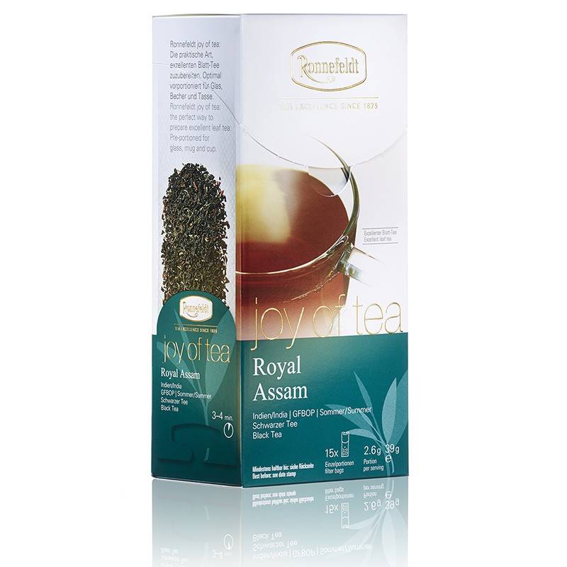 Чай пакетированный Ronnefeldt Joy of Tea Royal Assam, 15шт